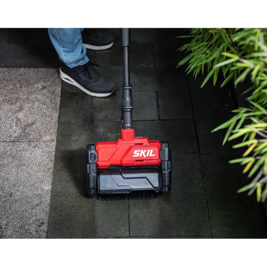 SKIL 20V terrasreiniger brushless 0680CA incl. borstels (zonder accu)