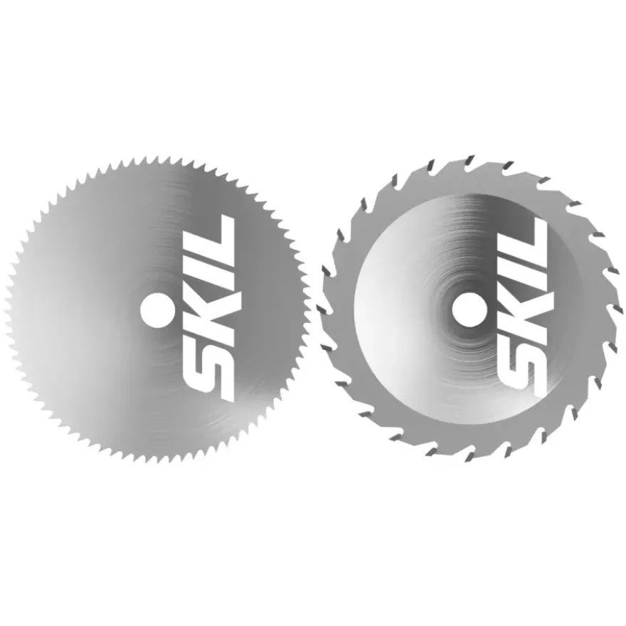 SKIL zaagbladenset voor multizaag 3540CA voor hout / laminaat / aluminium / kunststof - 2 stuks