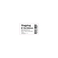 slagplug 10x100mm/ 7x105mm 1ST