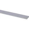 Slijtstrip kunststof RVS look zelfklevend 2,5x28mm 260cm
