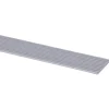 Slijtstrip kunststof RVS look zelfklevend 2,5x40mm 260cm