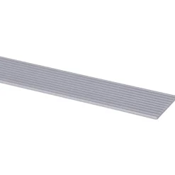 Slijtstrip kunststof RVS look zelfklevend 2,5x40mm 260cm