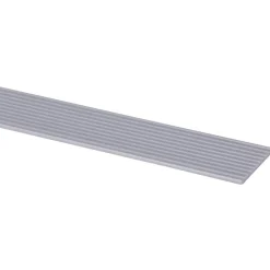 Slijtstrip kunststof RVS look zelfklevend 2,5x40mm 260cm