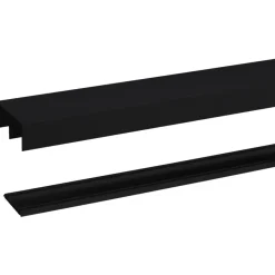 SM schuifd. Rail zwart 240cm R40