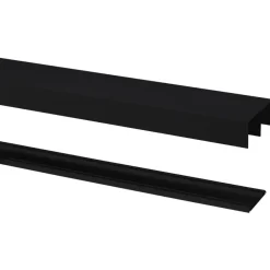 SM schuifd. Rail zwart 240cm R40