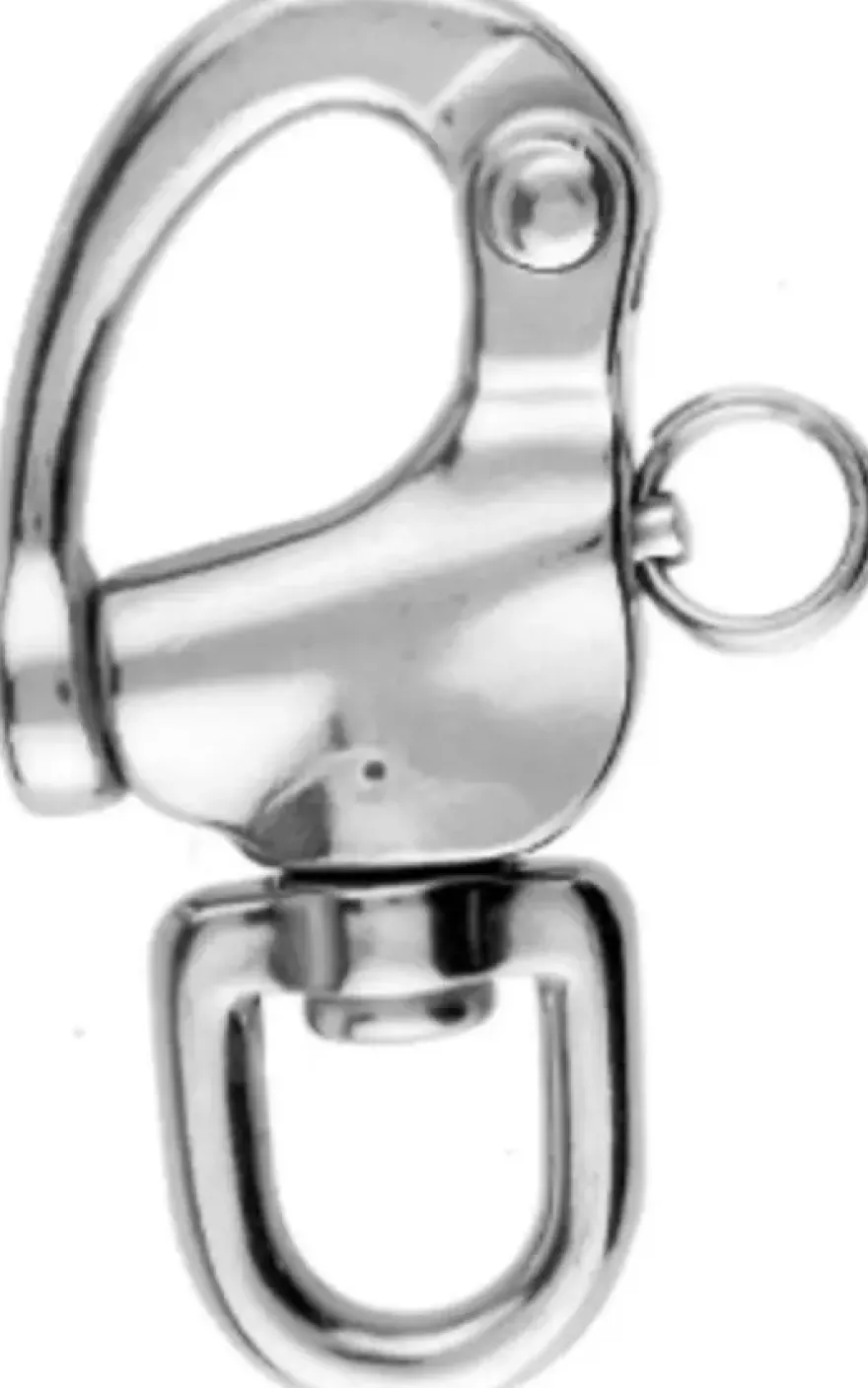 Snap Shackle Swiveloog 125X12Mm Rvs316