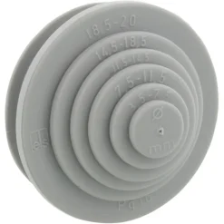 Snijnippel PG16 grijs tbv kabeldoos 20mm (10 stuks)