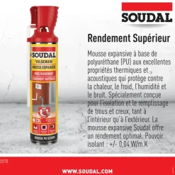 Soudal PU-schuim 600ml