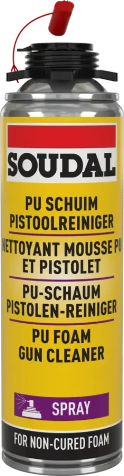 Soudal schuimpistool / PU-schuim reiniger 500 ml