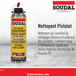 Soudal schuimpistool / PU-schuim reiniger 500 ml