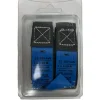 Spanbanden set 25 mm x 2,5 m zwart 2 stuks