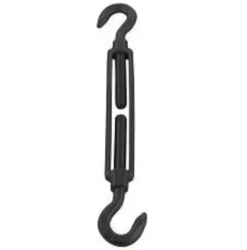 Spanner open behuizing m5 haak-haak RVS Zwart