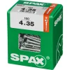 Spax schroef T-Star Plus geel 4x35 mm 150 stuks