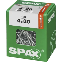 Spax schroef T-Star Plus geel 4x30 mm 150 stuks