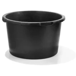 Speciekuip rond 65 liter zwart
