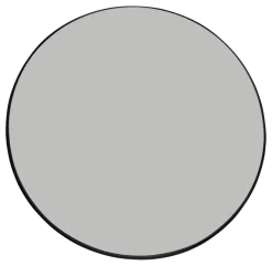 Spiegel Beau rond zwart 120 cm