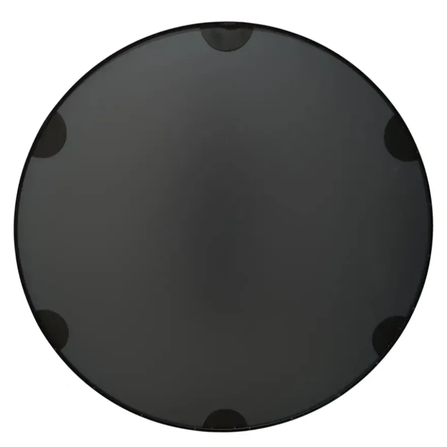 Spiegel Beau rond zwart 120 cm