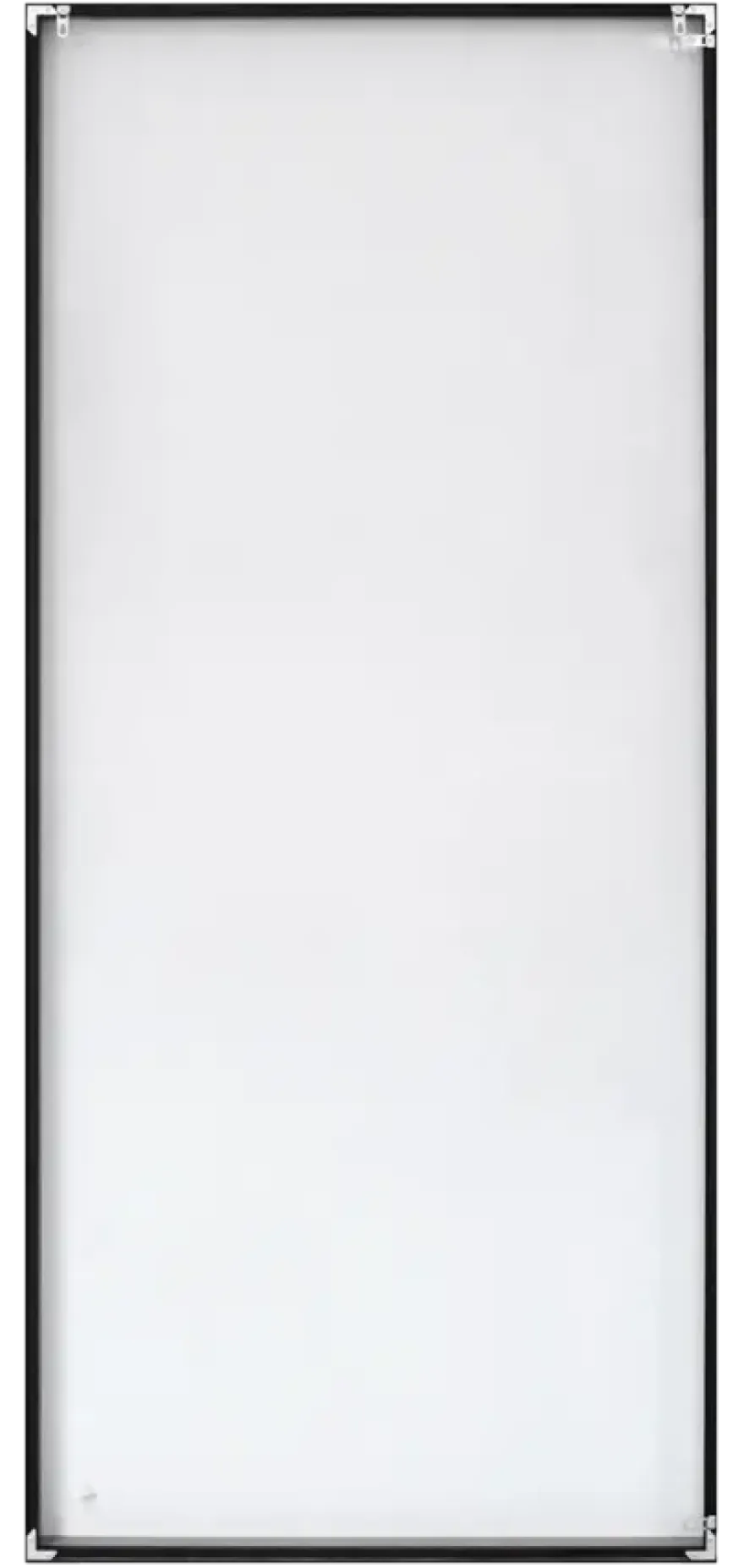 Spiegel Berlin alu zwart 180x80 cm