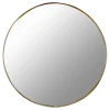 Spiegel Coco rond goud 70cm