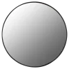 Spiegel Coco rond zwart 70 cm