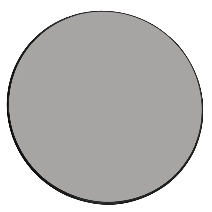Spiegel Coco rond zwart 70 cm