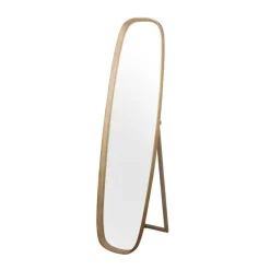 Spiegel met houten frame 40x160x4,8cm