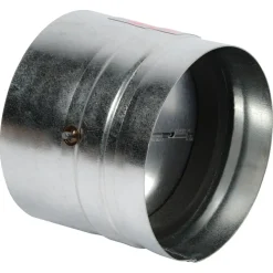 Spiraalbuis Verbinder met Terugslagklep Ø 100 mm