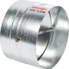 Spiraalbuis Verbinder met Terugslagklep Ø 125 mm