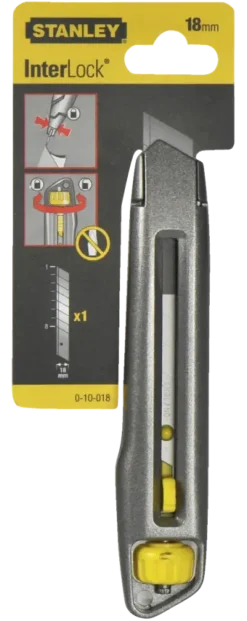 Stanley afbreekmes Interlock 18 mm