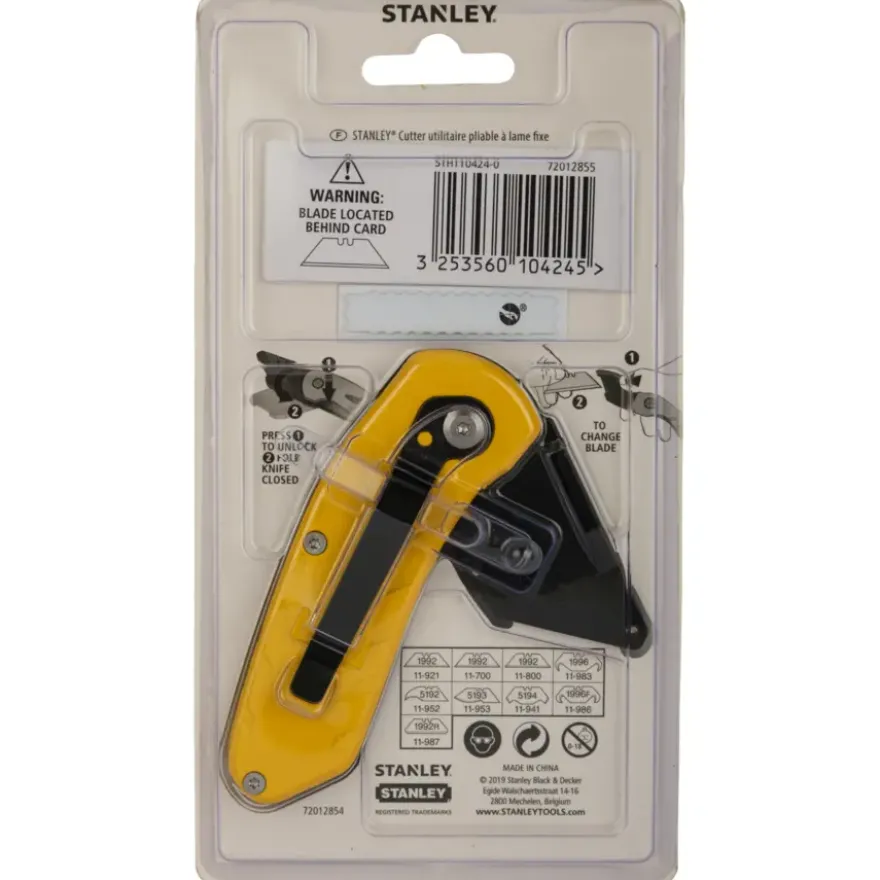Stanley compact opvouwbaar mes