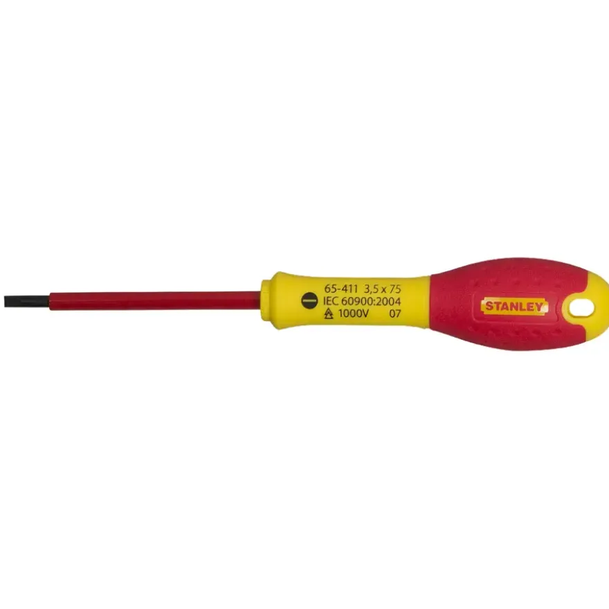 Stanley FatMax schroevendraaier VDE platkop 4x100 mm
