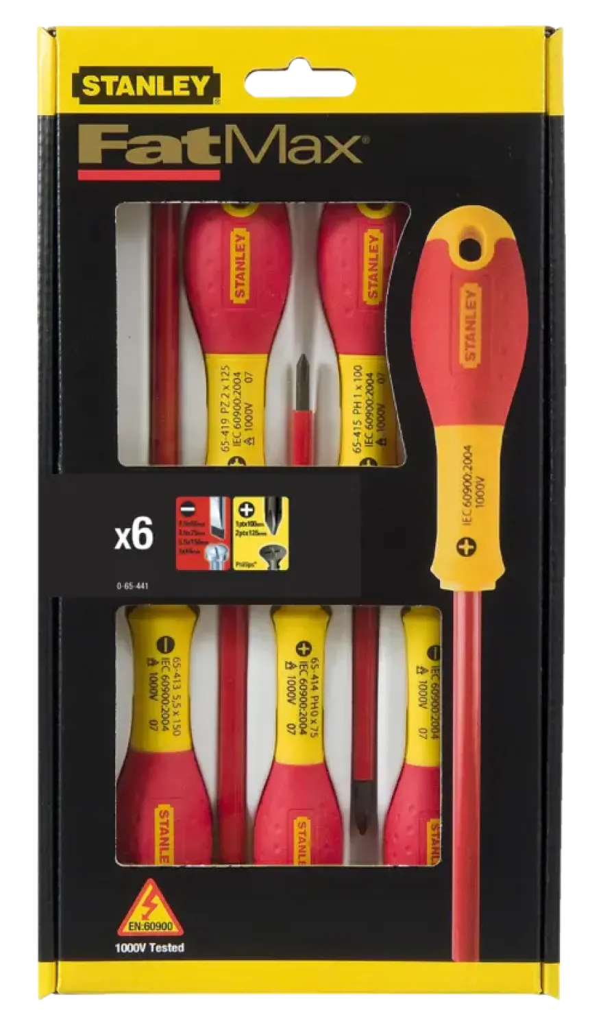 Stanley FatMax VDE schroevendraaierset 6-delig