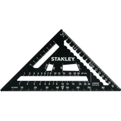 Stanley multifunctionele aluminium bouwdriehoek 180mm