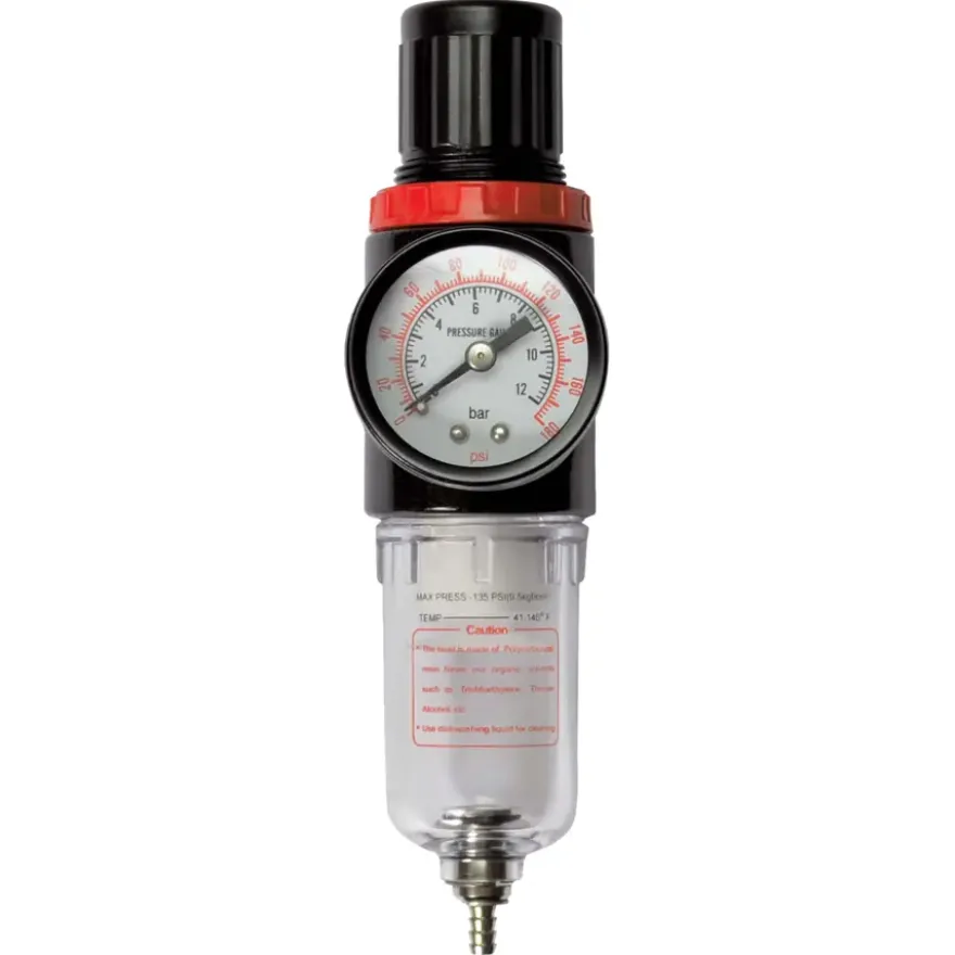 STANLEY drukregelaar voor compressoren met waterafscheider