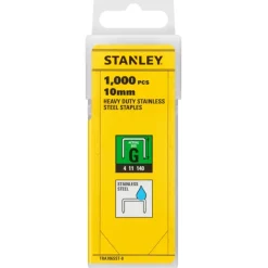Stanley nieten type G roestvrij staal lengte 10mm - 1000st.