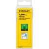 Stanley nieten type G roestvrij staal lengte 12mm - 1000st.