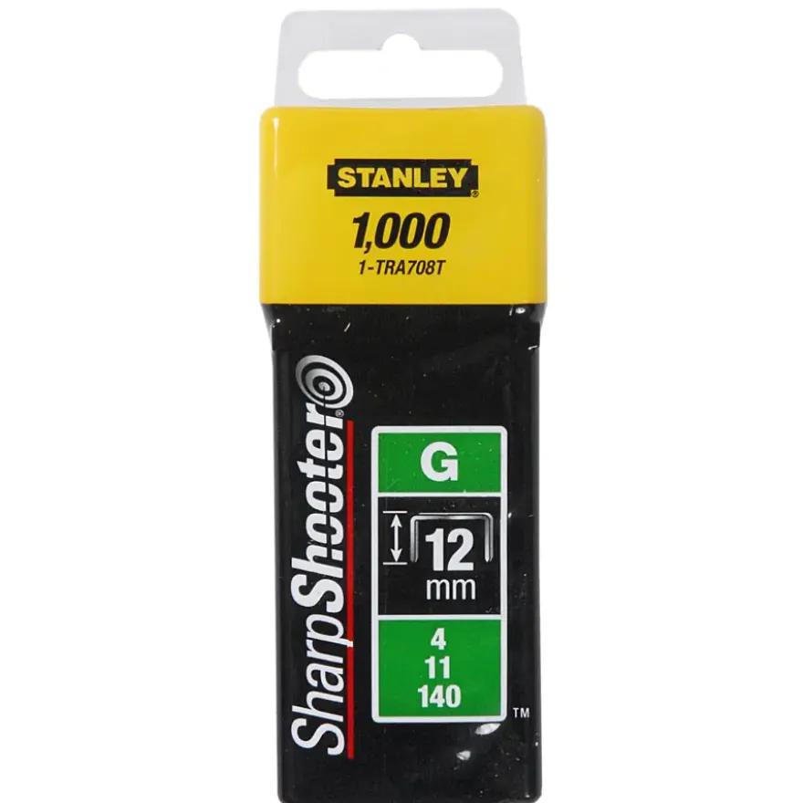 Stanley nieten type g 10.6x12mm 1000st