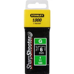 Stanley nieten type g 10.6x6mm 1000st