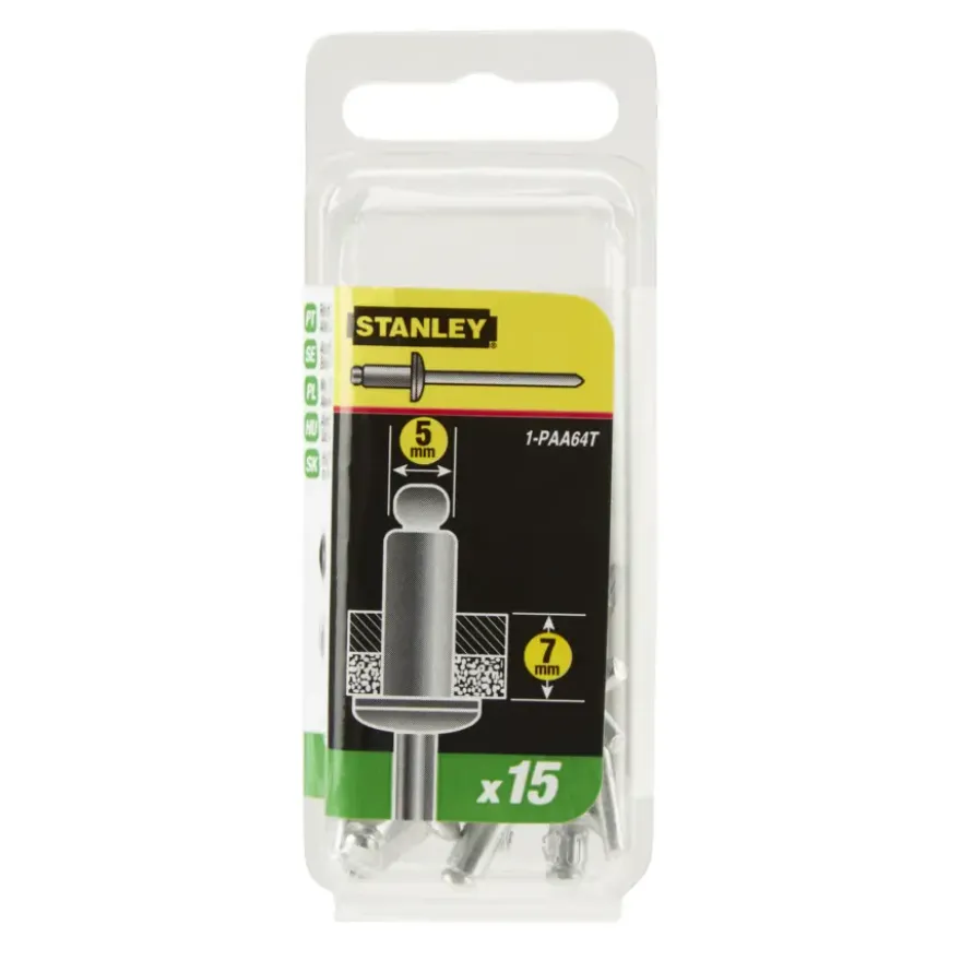 Stanley popnagel 5x7mm
