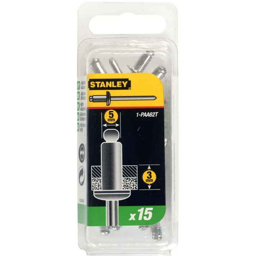 Stanley popnagel 5x3mm