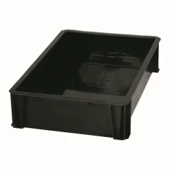 Stapelbare krat Heavy Duty 18L zwart