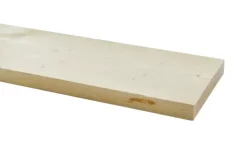 Steigerhout ca. 29 x 195 mm lengte 250 cm blank