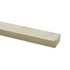 Steigerhouten lat ca. 29x62 mm, lengte 250 cm onbehandeld