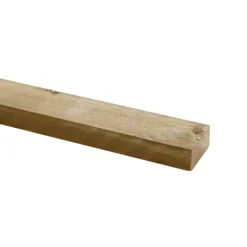 Steigerhouten lat geborsteld ca. 29x62 mm, lengte 250 cm verouderd
