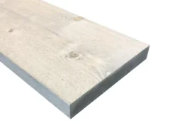 Steigerhout vintage grey, ca 3,2x20 cm, lengte 250 cm