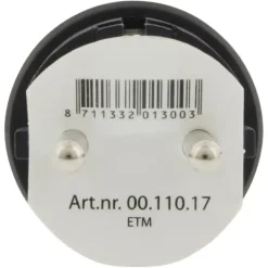 Stekker Rubber Geaard Spatwaterdicht Zwart