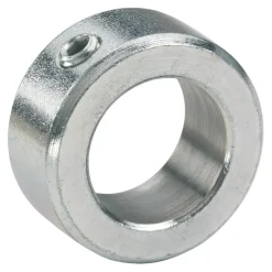 Stelring + binnen zeskant bout verzilverd 12,2 mm 2st
