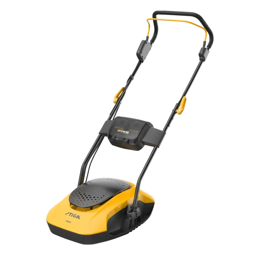 STIGA 2x20V grasmaaier / zweefmaaier 30cm incl. twee 4,0Ah accu's + dubbele lader