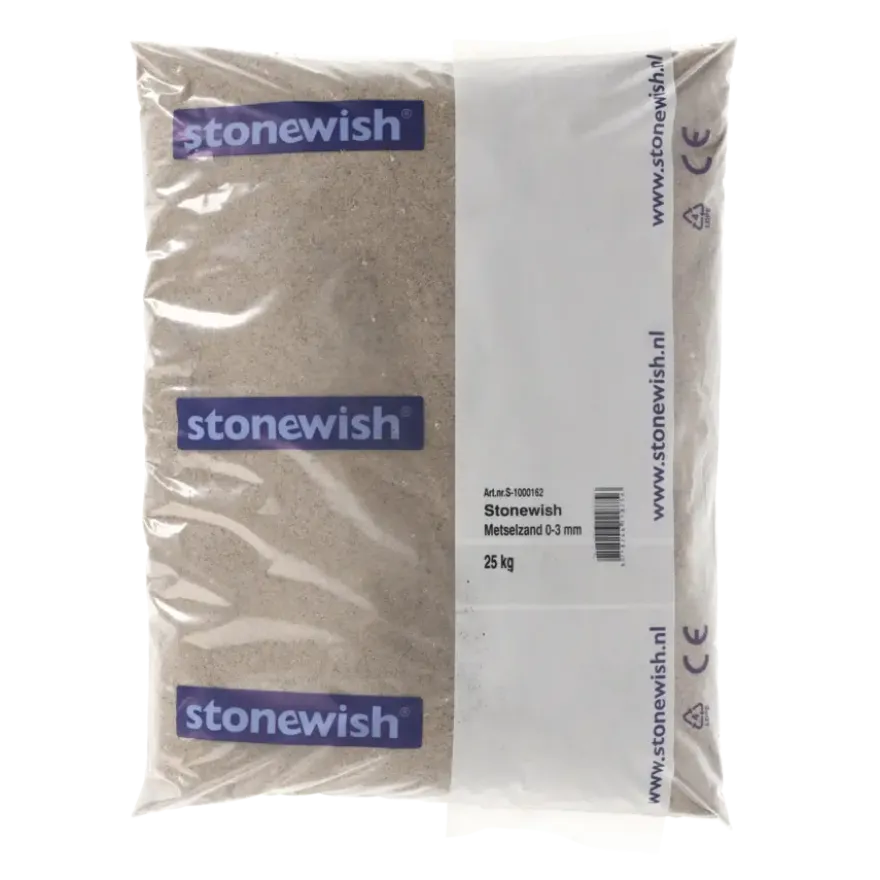 Stonewish metselzand 0-3 mm 25 kg