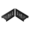 Stonewish Ultra Drain L-rooster zwart disegno patroon